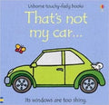 That's Not My Car (Touch & Feel) - Board Book | Usborne by Usborne Books UK Book