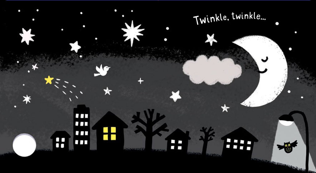Baby's Black & White Books: Bedtime - Board Book | Usborne