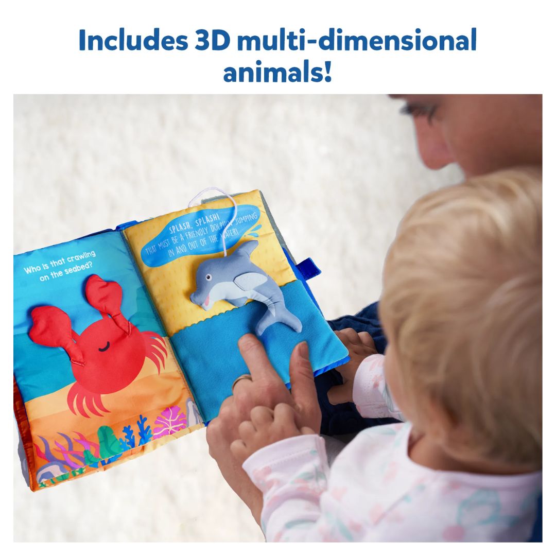 Skillmatics: Peek-A-Boo Under The Sea - Interactive Cloth Book
