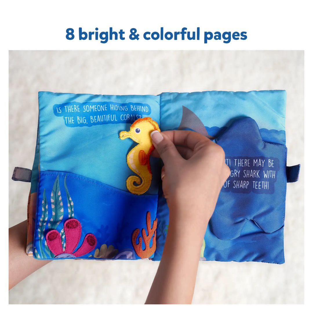 Skillmatics: Peek-A-Boo Under The Sea - Interactive Cloth Book
