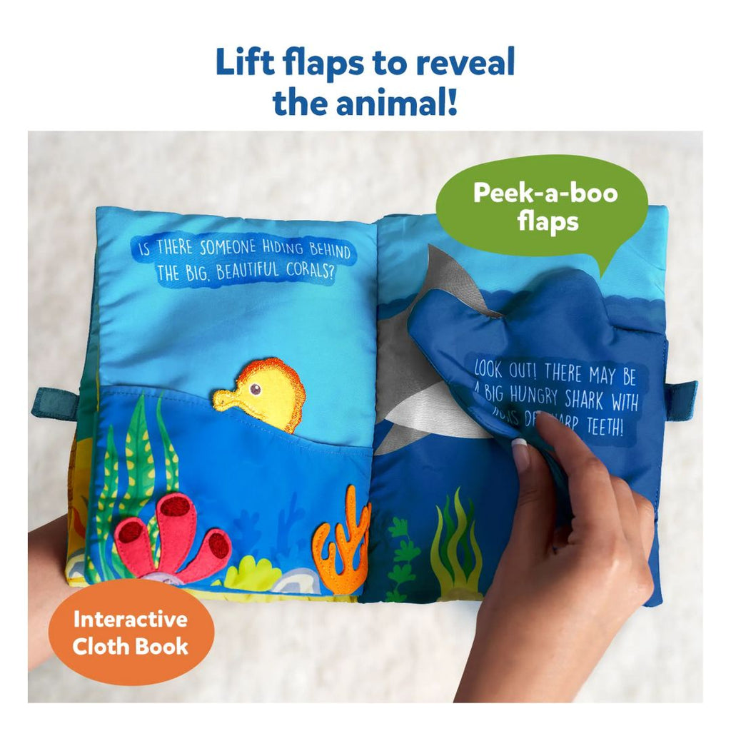 Skillmatics: Peek-A-Boo Under The Sea - Interactive Cloth Book
