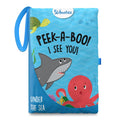Skillmatics: Peek-A-Boo Under The Sea - Interactive Cloth Book