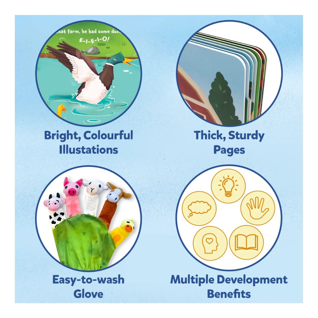 Skillmatics: Puppet Book - Old MacDonald Had a Farm