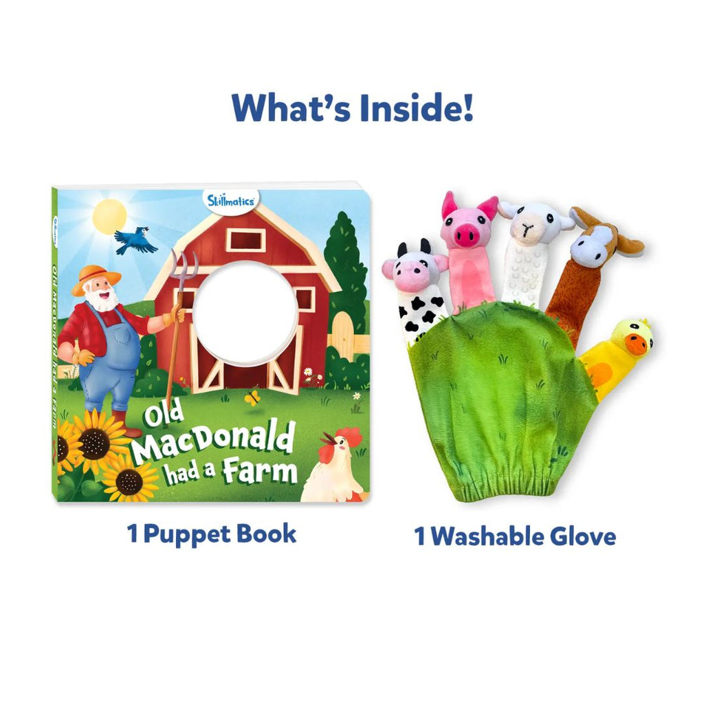 Skillmatics: Puppet Book - Old MacDonald Had a Farm