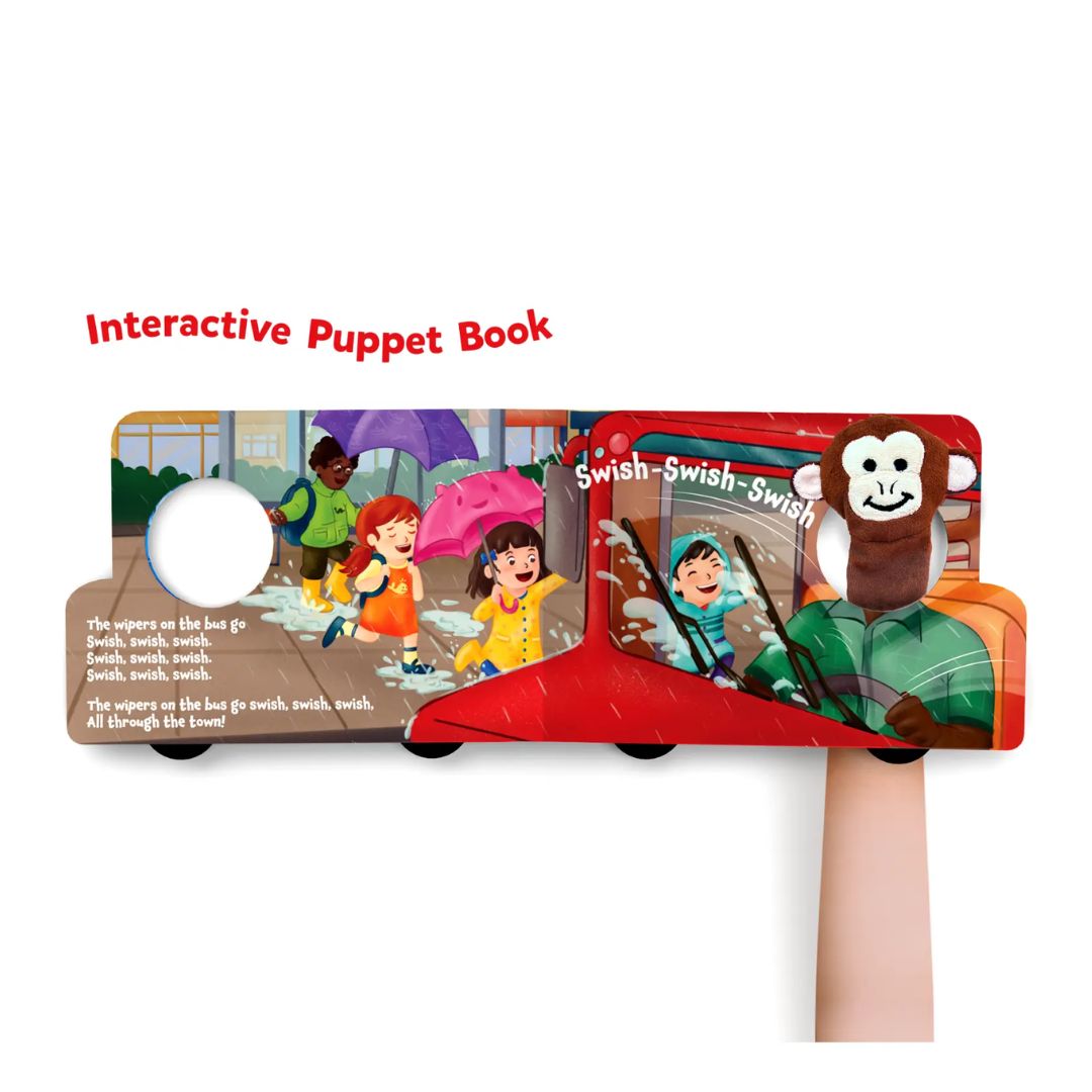 Skillmatics: Puppet Book - The Wheels on the Bus