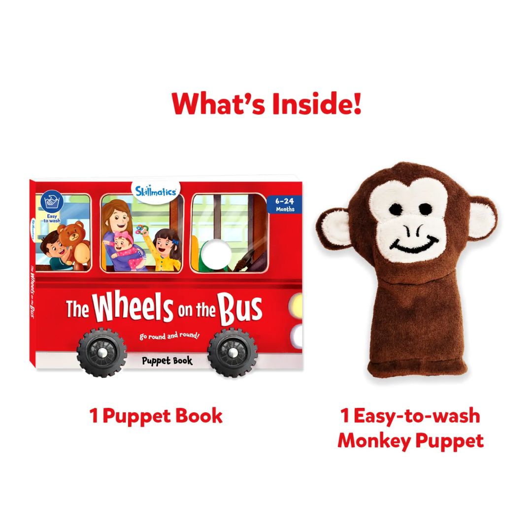 Skillmatics: Puppet Book - The Wheels on the Bus